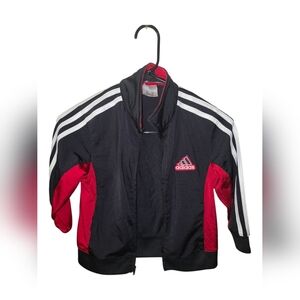 adidas Kids Jacket - Black and Red